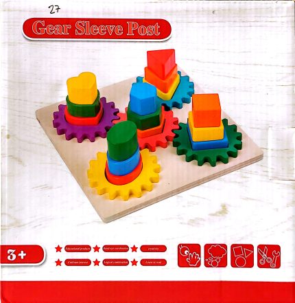 Juego de Engranajes y Torres Geométricas: Gear Sleeve Post